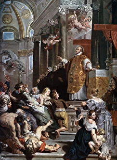 Amazement Gallery: The Miracles of Saint Ignatius Loyola, c1617-1618. Artist: Peter Paul Rubens