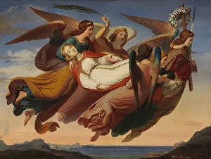 Legend Prints: The Miraculous Translation of the Body of Saint Catherine of Alexandria to Sinai, 1843