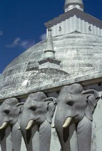 Mirasevti Stupa in Sri Lanka