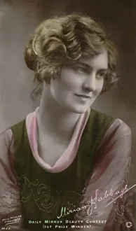 Babbage Prints: Miriam Babbage, (c1880-1950) - Daily Mirror Beauty Contest (1st Prize Winner), c1930
