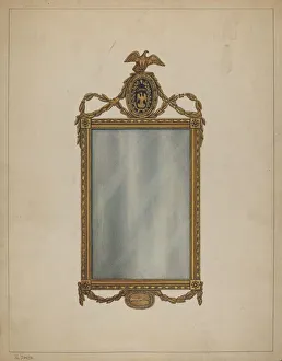 Gorid Nicholas Prints: Mirror, 1935 / 1942. Creator: Nicholas Gorid