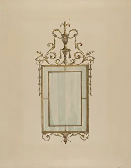 Gorid Nicholas Prints: Mirror, 1936. Creator: Nicholas Gorid