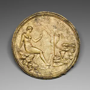 Repousse Gallery: Mirror, 2nd century. Creator: Unknown