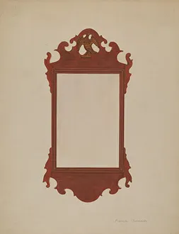 Mirror, c. 1936. Creator: Arthur Johnson