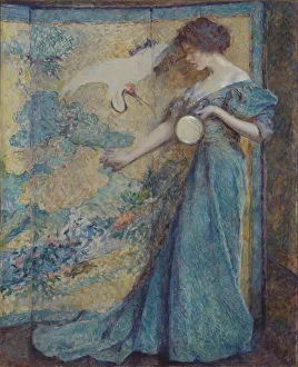 The Mirror, ca. 1910. Creator: Robert Reid