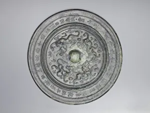 Mirror (chien), Eastern Han dynasty or Period of Division, 2nd-6th century Mirror (chien), Eastern Han dynasty or Period of Division, 2nd-6th century