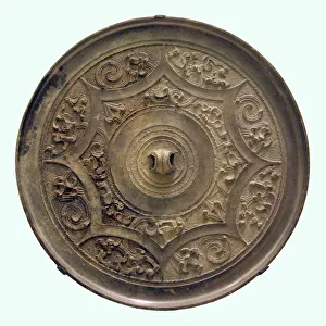 Arabesque Prints: Mirror with Dragon and Bird Arabesque, Western Han dynasty (206 B. C. -A. D. 9)
