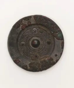 Mirror, Han dynasty, 206 BCE-220 CE. Creator: Unknown