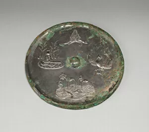 Mirror with Images of Purity and Immortality: Mount Penglai, Boya