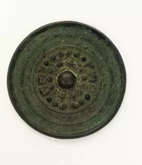 Mirror, Kofun (Tumulus) period, 4th-5th century. Creator: Unknown
