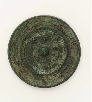 Mirror, Kofun (Tumulus) period, ca. 5th century. Creator: Unknown