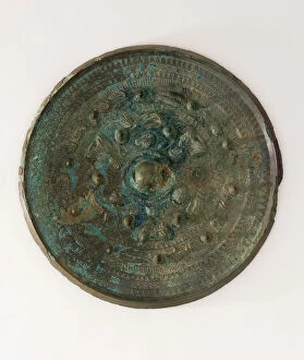 Arthur M Sackler Gallery Collection: Mirror, Kofun (Tumulus) period, late 3rd-4th century. Creator: Unknown