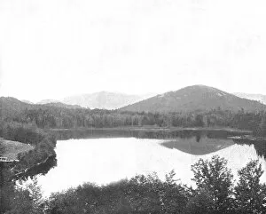 Adirondacks Collection: Mirror Lake, Adirondacks, New York State, USA, c1900. Creator: Unknown