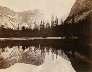 Eadweard James Muybridge Gallery: Mirror Lake, Valley of the Yosemite, 1872. Creator: Eadweard J Muybridge
