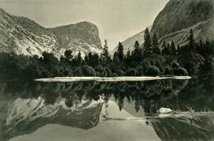 Reflection Collection: Mirror Lake, Yosemite Valley, 1872. Creator: Samuel Valentine Hunt