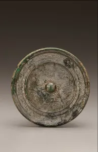 Sui Dynasty Prints: Mirror, Sui dynasty, 581-618. Creator: Unknown