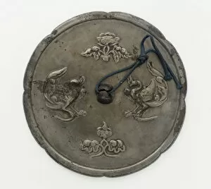Mirror, Tang dynasty, 8th century. Creator: Unknown