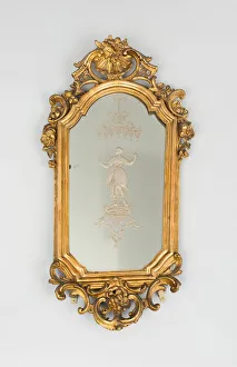 Mirror, Venice, Mid 18th century. Creator: Thomas Williamson