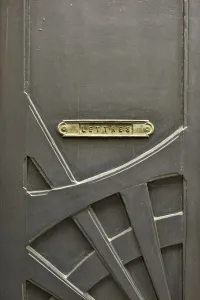 Miscellaneous Brussels art nouveau details, Belgium, c2014-c2017. Artist: Alan John Ainsworth