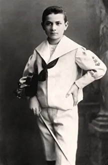 Mischa Elman (1891-1967), Ukranian violinist, early 20th century.Artist: Rotary Photo Mischa Elman (1891-1967), Ukranian violinist, early 20th century.Artist: Rotary Photo