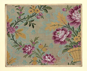 Graph Paper Prints: Mise-en-carte (Point-paper), France, 1760 / 90. Creator: Germain Freres