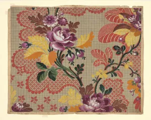 Mise-en-carte (Point-paper), France, 1760s. Creators: Nicolas Guerin et cie