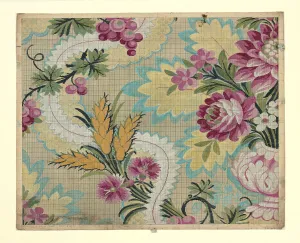 Mise-en-carte (Point-paper), France, 1760 / 90. Creator: Germain Freres