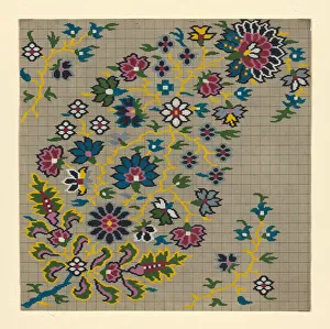 Mise-en-carte (Point-paper), France, 1760 / 90. Creator: Unknown