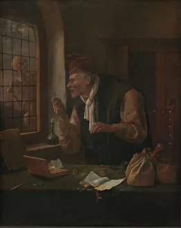 Looking Out Prints: The Miser, 1641-1679. Creator: Jan Steen