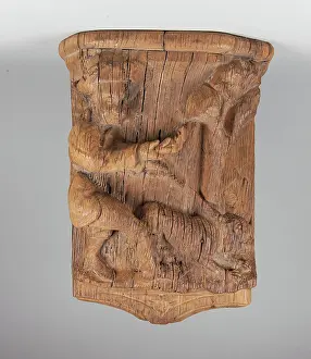 Choir Stall Prints: Misericord from a Choir Stall, 15th century. Creator: Unknown