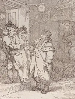 Miseries of London, or a Surly Saucy Hackney Coachman, June 4, 1814. June 4, 1814