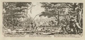 Jacques 1592 1635 Prints: The Miseries and Misfortunes of War, folio 17: The peasants revolt, 1633