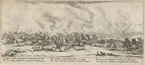 Callot Gallery: The Miseries and Misfortunes of War, folio 3: The Battle, 1633