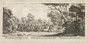 The Miseries and Misfortunes of War, folio 9: Seizure of the Criminal Soldiers, 1633