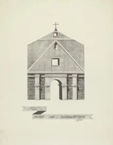 Doorway Collection: Mision San Buenaventura, 1935 / 1942. Creator: James Jones