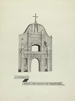 Doorway Collection: Mision San Carlos de Monterey. Creator: James Jones