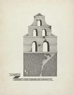Arched Collection: Mision San Diego de Alcala. Creator: James Jones