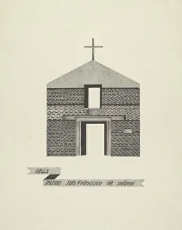 Doorway Collection: Mision San Francisco de Solano, 1935 / 1942. Creator: James Jones