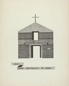 Doorway Collection: Mision San Francisco de Solano. Creator: James Jones