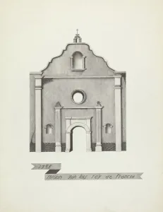 Doorway Collection: Mision San Luis Rey de Francia. Creator: James Jones