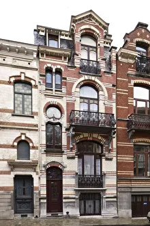 Gustave Strauven Prints: Mison Kwachet, 51 Rue Van Campenhout, Brussels, Belgium, (1901), c2014-2017. Artist