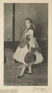 Henry Wolf Prints: Miss Alexander, 1907. Creator: Henry Wolf (American, 1852-1916)