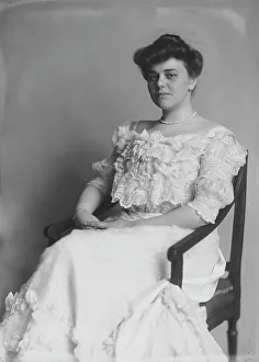 Miss Alice Hay, between 1890 and 1920. Creator: Frances Benjamin Johnston