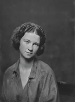 Miss Alice Kenny, portrait photograph, 1919 Apr. 26. Creator: Arnold Genthe