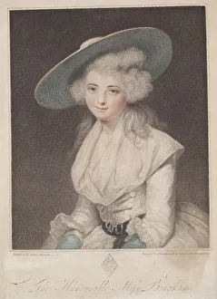 1727 1815 Prints: Miss Anne Bingham. Creator: Francesco Bartolozzi (British, 1727-1815)