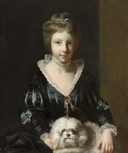 Slashed Prints: Miss Beatrix Lister, 1765. Creator: Sir Joshua Reynolds