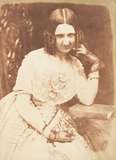 Miss Binney, 1843-47. Creators: David Octavius Hill, Robert Adamson, Hill & Adamson