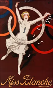 Cigarettes Gallery: Miss Blanche Cigarettes, 1928. Creator: D Ylen, Jean (1886-1938)