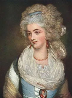 Miss Chaplin, c18th century (1911). Artists: Percy Henry Martindale, John Russell Miss Chaplin, c18th century (1911). Artists: Percy Henry Martindale, John Russell