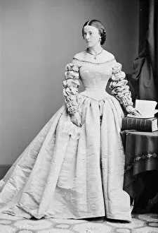 Sleeve Gallery: Miss Combs, between 1855 and 1865. Creator: Unknown